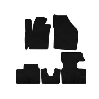 Deluxe Textile Floor Mats (2016-2020, HB, Black) photo 1