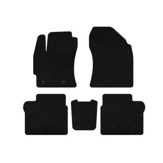 Deluxe Textile Floor Mats (2016-2019, SD, Black) Toyota Corolla 2013-2019 photo 1