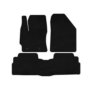 Deluxe Textile Floor Mats (2 rows, 7-seater, black) photo 1