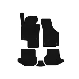 Deluxe Textile Floor Mats (Black) photo 1