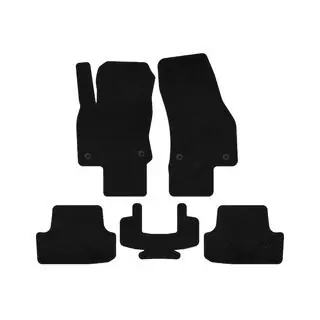 Deluxe Textile Floor Mats (5-Door, Black) photo 1