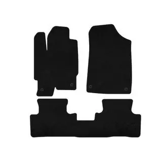 Deluxe Textile Floor Mats (Black) photo 1