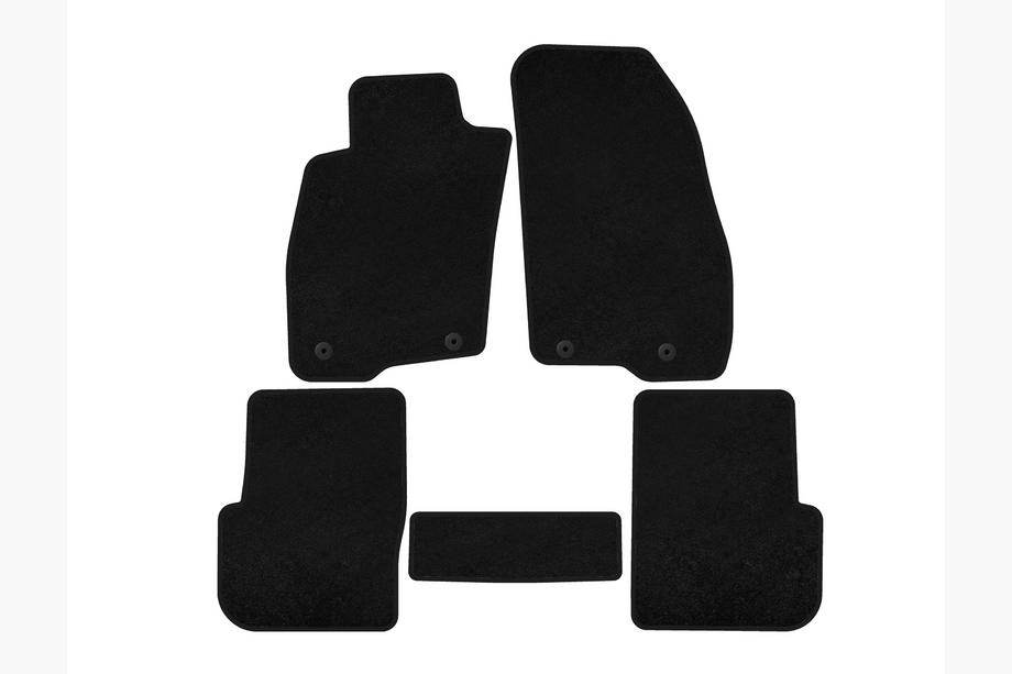 Alfa Romeo MiTo 2008-2018 Deluxe Textile Floor Mats (Black) Image