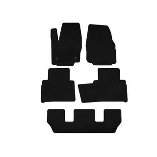 Deluxe Textile Floor Mats (3 Rows, Black) photo 1