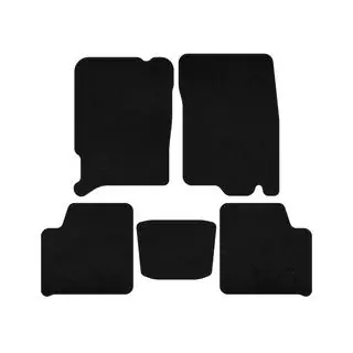 Deluxe Textile Floor Mats (Black)
