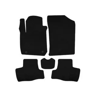 Deluxe Textile Floor Mats (Black) photo 1