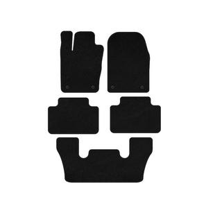 Deluxe Textile Floor Mats (3 Rows, Black) Dodge Durango 2010- photo 1