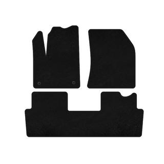 Deluxe Textile Floor Mats (2018+, Black) photo 1