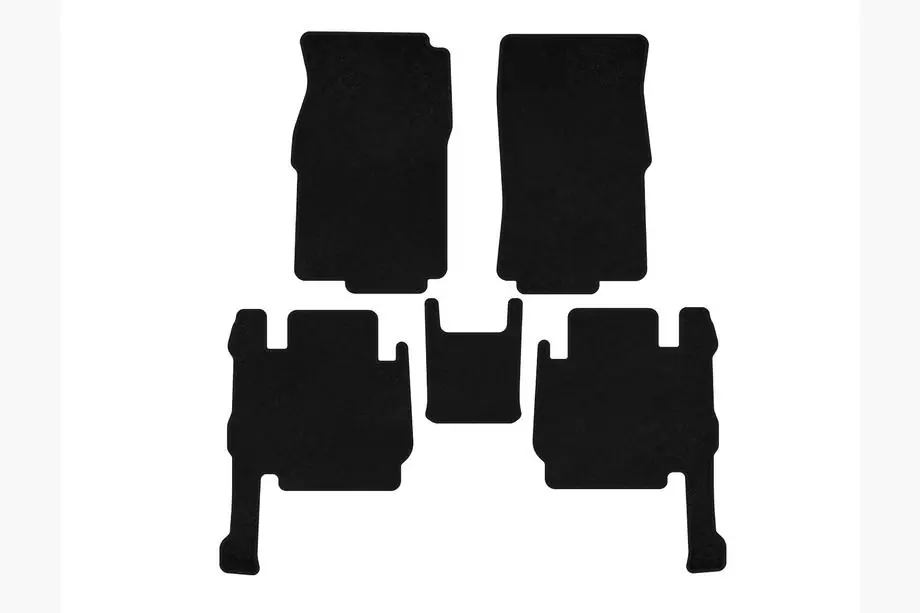 GreatWall Wingle 5 2006- Deluxe Textile Floor Mats (Black) Image