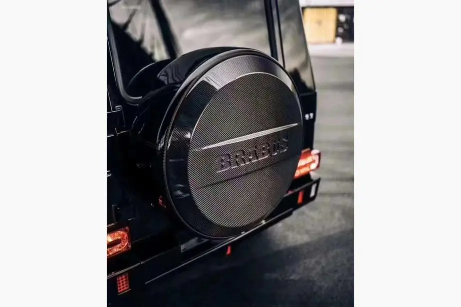 Mercedes G сlass W463 2018-2024 Spare Wheel Cover BRB-Style (Carbon) Image