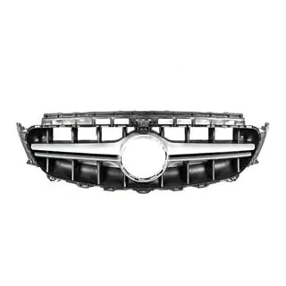 Front Grille in E63 AMG Silver Design (for Avantgarde/AMG-Line/E43 AMG/E53 AMG 2016-2019) photo 1