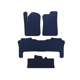 EVA Floor Mats (3 Rows, Blue) Infiniti QX56 2010-2013