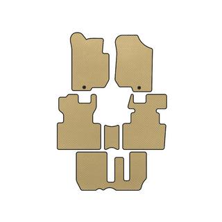 EVA Floor Mats (2006-2012, 3 Rows, 7-Seater, Beige)