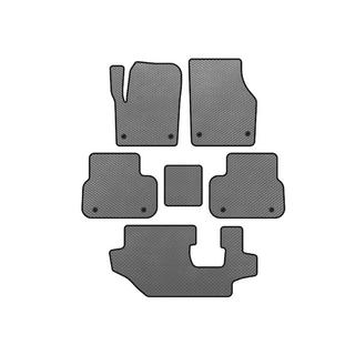 EVA Floor Mats (2014-2019, 3 Rows, Gray) Land Rover Discovery Sport 2014-