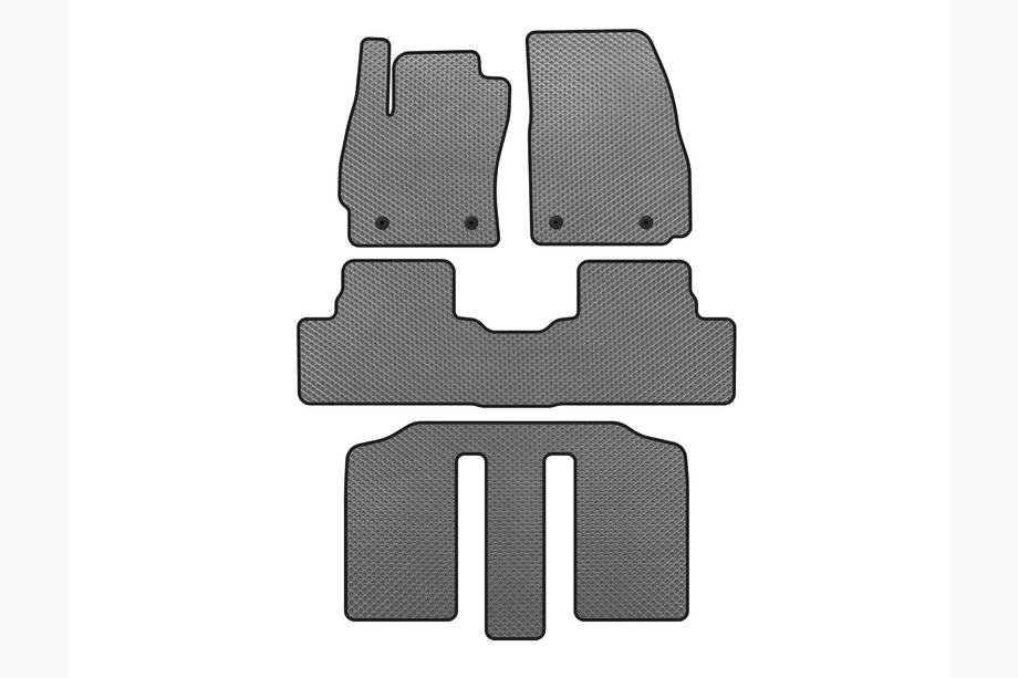 Mazda 5 2010-2018 EVA Floor Mats (3 Rows, Gray) Photo 1