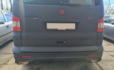 Volkswagen T5 Caravelle 2004-2010 Plastic trunk cover (paintable) photo 3