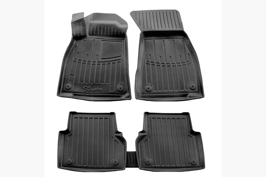 Audi A6 C8 2018–2025 Rubber Floor Mats Stingray 3D (5 pcs) Image