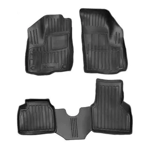Stingray 3D Rubber Floor Mats (4 pcs) Fiat Doblo I 2001-2005