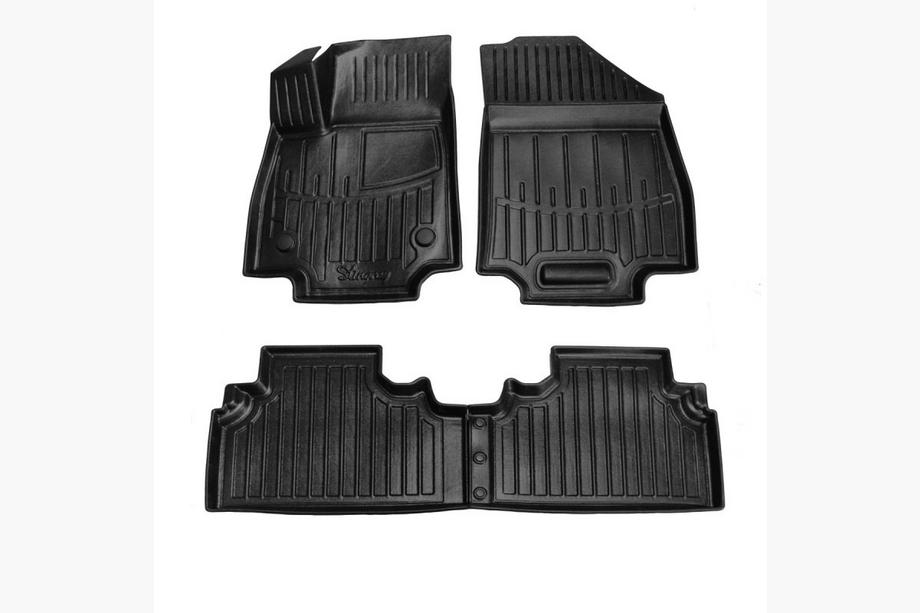 Kia EV3 Stingray 3D Rubber Floor Mats (4 pcs) Image