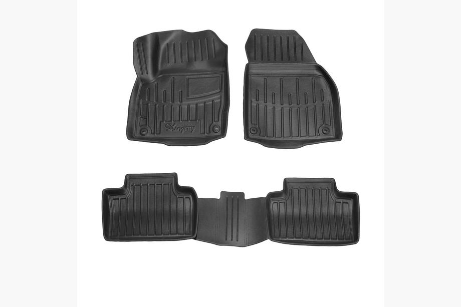 Range Rover Evoque 2012-2018 Stingray 3D Rubber Floor Mats (4 pcs) Image