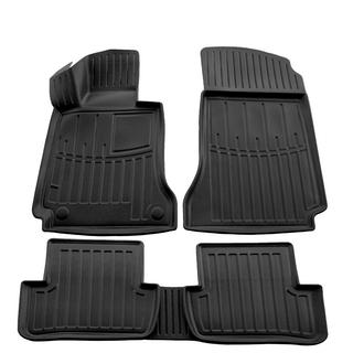 Rubber Floor Mats Stingray 3D (5 pcs) Mercedes C-class W204 2007-2015