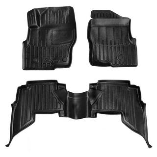 Stingray 3D Rubber Floor Mats (3 pcs) Nissan Pathfinder R51 2005-2014