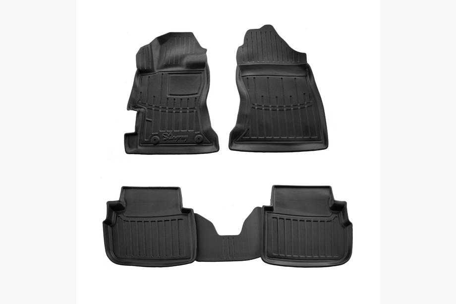 Subaru Impreza 2016-2023 Rubber Floor Mats Stingray 3D (5 pcs) Image