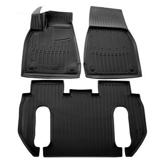 Rubber Floor Mats Stingray 3D (6-seater, 3 pcs)