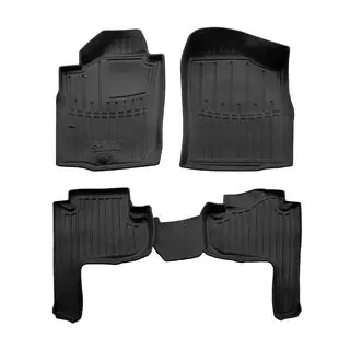Rubber Floor Mats Stingray 3D (5-door, 5 pcs) Toyota Land Cruiser 90 Prado 1996-2002