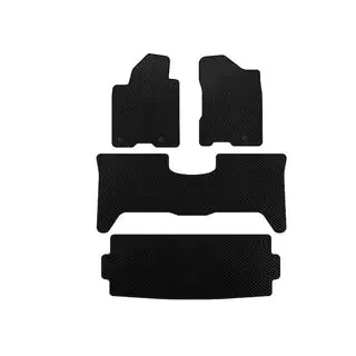 EVA Floor Mats (3 Rows, 2003-2008 Black)
