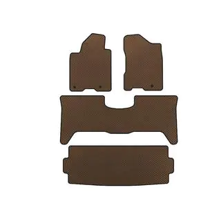 EVA Floor Mats (3 Rows, 2003-2008, Brown)