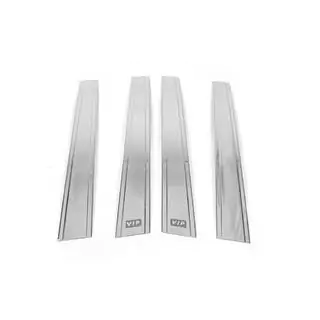 Chrome Pillar Covers (4 pcs, Stainless Steel) photo 3