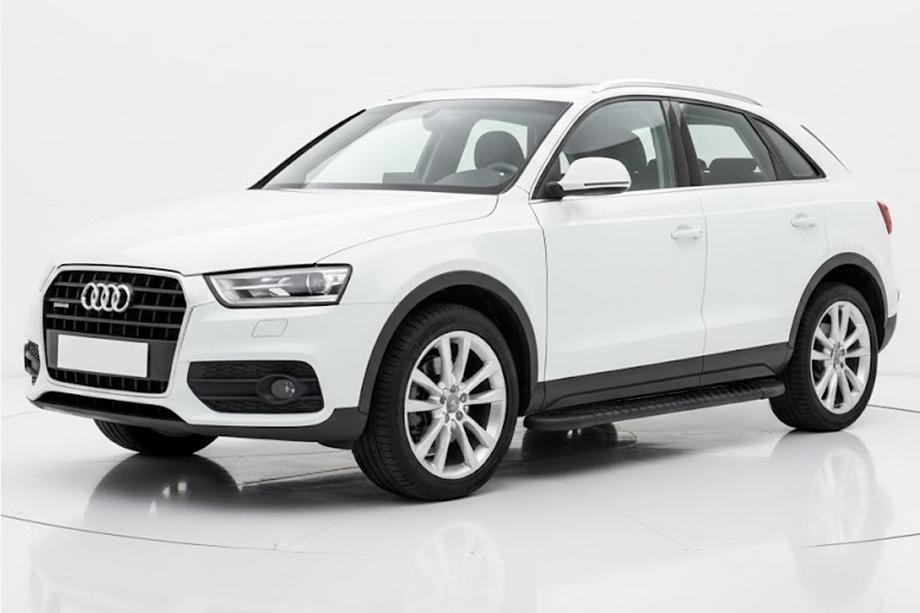 Audi Q3 2011-2019 Side Steps Bosphorus Black (2 pcs, Aluminum) Image
