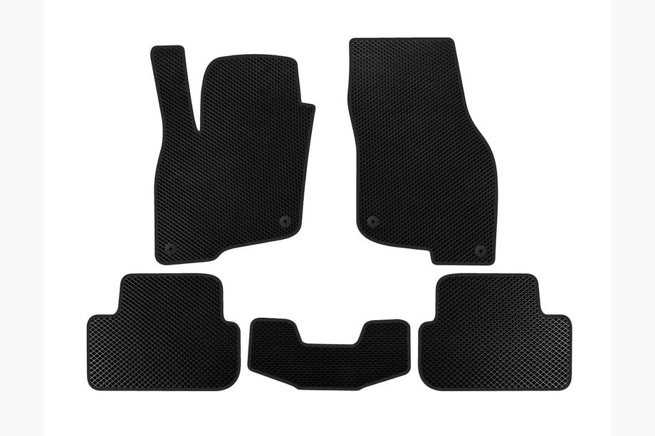 Audi Q2 2016- EVA Floor Mats (For e-tron 2019-, China, Black) Photo 1