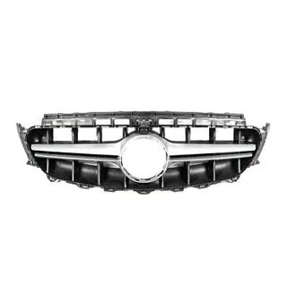 Front Grille in E63 AMG Design Silver (for Avantgarde/AMG-Line/E43/E53 2016-2020) photo 1