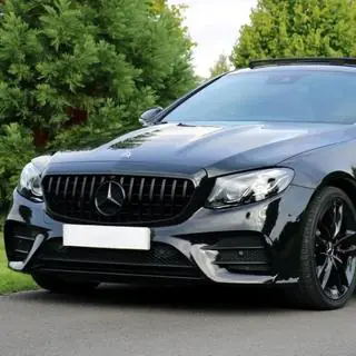 Front Grille GT Panamericana Black (for Avantgarde/AMG-Line/E43 AMG/E53 AMG 2016-2020) photo 1