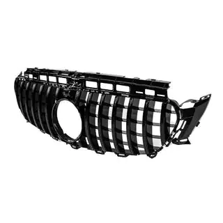 Front Grille GT Panamericana Black (for Avantgarde/AMG-Line/E43 AMG/E53 AMG 2016-2020) photo 3