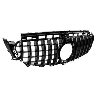 Front Grille GT Panamericana Black (for Avantgarde/AMG-Line/E43 AMG/E53 AMG 2016-2020) photo 4