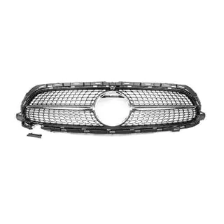 Front Grille Diamond Silver (for AMG-Line 2020-2023) photo 1