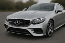 Mercedes E-class coupe C238 2016-2024 Front Grille Diamond Black (for Avantgarde/AMG-Line/E43 AMG/E53 AMG 2016-2020) photo 1