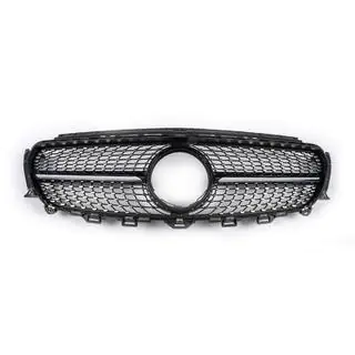 Front Grille Diamond Black (for Avantgarde/AMG-Line/E43 AMG/E53 AMG 2016-2020) photo 2