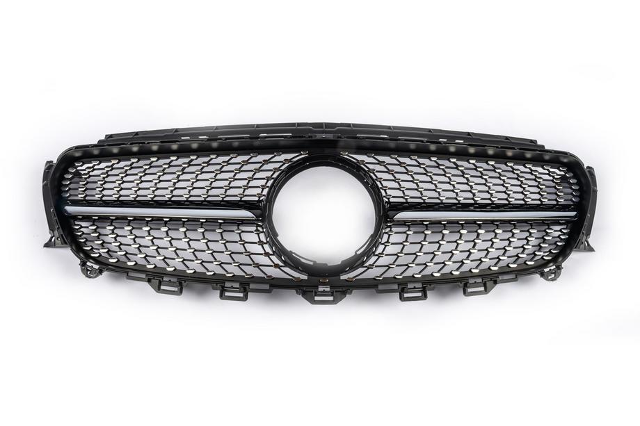 Mercedes E-class coupe C238 2016-2024 Front Grille Diamond Black (for Avantgarde/AMG-Line/E43 AMG/E53 AMG 2016-2020) Photo 2