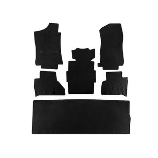 EVA Floor Mats (3 Rows, Black) Cadillac Escalade 2014-2020