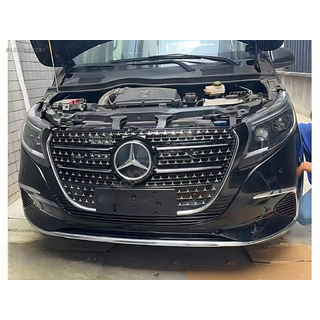 Front bumper chrome trim kit (2023+) Mercedes Vito/V-class W447 2014- photo 2