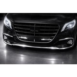 Front bumper chrome trim kit (2023+) Mercedes Vito/V-class W447 2014- photo 1