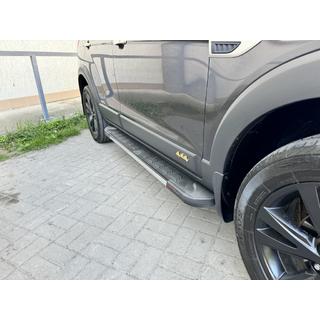 Side Steps RedLine V1 (2 pcs, Aluminum) Chevrolet Captiva 2006-2019 photo 2