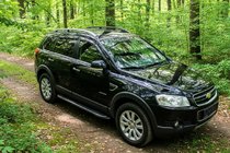 Chevrolet Captiva 2006-2019 Side Steps Bosphorus Black (2 pcs, Aluminum) photo 1