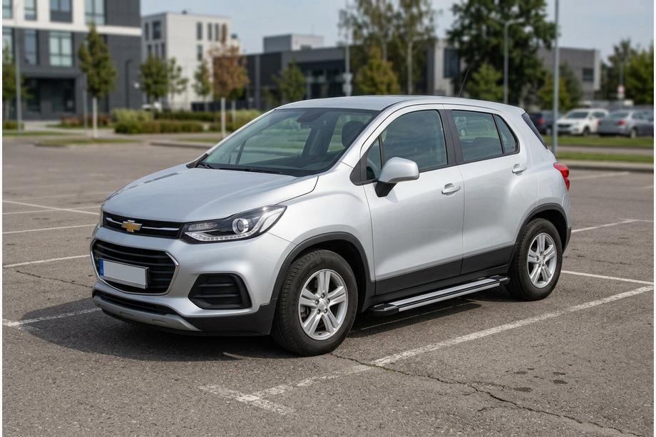 Chevrolet Trax 2012-2023 Side Steps Rainbow (2 pcs, Aluminum) Image