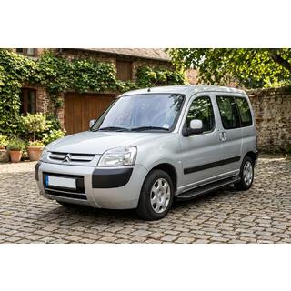Side Steps Allmond Black (2 pcs, Aluminum) Citroen Berlingo 1996-2008 photo 1