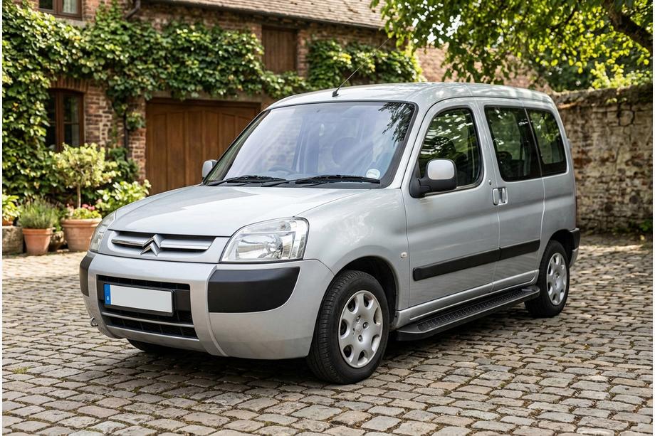 Citroen Berlingo 1996-2008 Side Steps Allmond Black (2 pcs, Aluminum) Photo 1